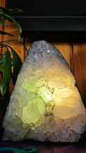 Load image into Gallery viewer, GREEN AMETHYST CRYSTAL LAMP