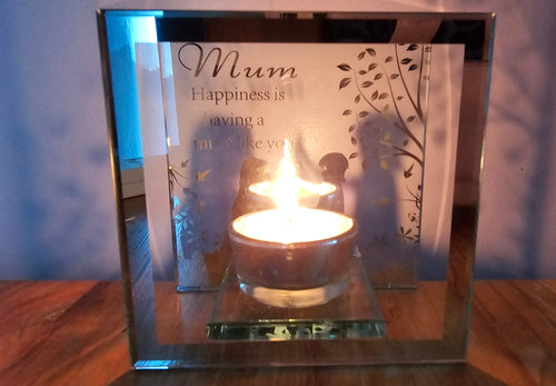 MUM T LIGHT CANDLE HOLDER