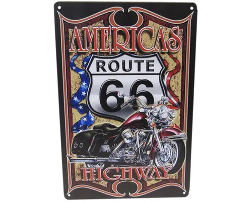 AMERICAS HIGHWAY ROUTE 66-A4 WALL ART