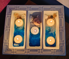 Load image into Gallery viewer, HANDMADE BEACHY CANDLE HOLDER