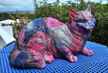 Load image into Gallery viewer, HYDRO DIPPED CAT FIGURINE