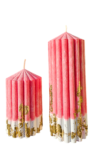 WILDBERRY BLISS PILLAR CANDLES