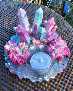 NEW HANDMADE CANDLE HOLDERS