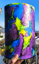 Load image into Gallery viewer, DYED FUNKY FLOWER LAMP