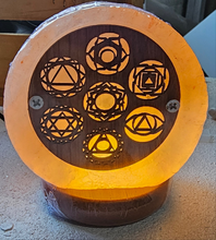 Load image into Gallery viewer, NEW CHAKRA SALT LAMPS