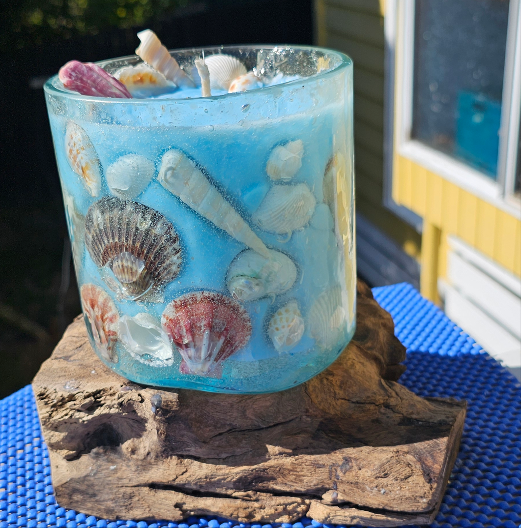 MONTEGO BAY BEACHY DRIFT WOOD CANDLE