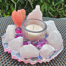 Load image into Gallery viewer, CRYSTAL CANDLE HOLDER