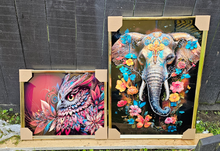 Load image into Gallery viewer, OWL WALL ART WITH DIAMANTES
