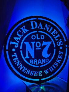 LARGE JACK DANIELS CUT OUT METAL ART SIGNS
