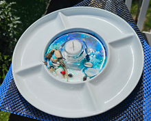 Load image into Gallery viewer, Sale🔥HANDMADE BEACHY SCENE CANDLE HOLDER PLATTER