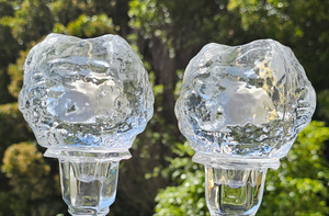 SET OF CANDLE HOLDERS-unique-limited edition