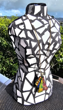 Load image into Gallery viewer, HANMADE MOSAIC BUST JEWELERY HOLDER