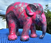 Load image into Gallery viewer, HYDRO DIPPED ELEPHANT FIGURINE