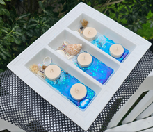Load image into Gallery viewer, HANDMADE BEACHY CANDLE HOLDER