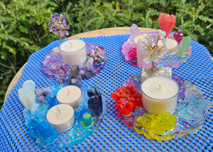 NEW HANDMADE CANDLE HOLDERS