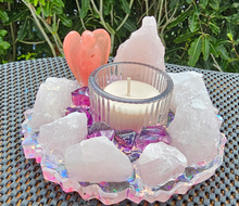 Load image into Gallery viewer, CRYSTAL CANDLE HOLDER
