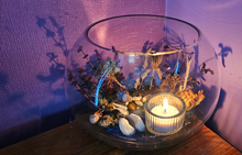 Load image into Gallery viewer, HANDMADE BEACHY CANDLE HOLDER