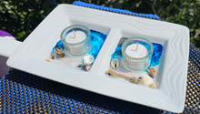 Load image into Gallery viewer, Sale🔥HANDMADE BEACHY SCENE CANDLE HOLDERS