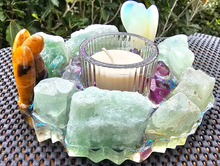 Load image into Gallery viewer, CRYSTAL CANDLE HOLDER