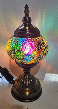 Load image into Gallery viewer, MIXED CRACKLE TURKISH LAMP