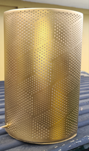 Load image into Gallery viewer, GOLD CUBE PATTERN LAMP CERAMIC