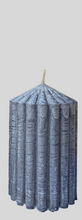 Load image into Gallery viewer, CHARCOAL RIBERRY RIVERMINT PILLAR CANDLES-buy 1 or set