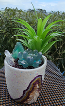 Load image into Gallery viewer, HANDMADE GEODE MUG &amp; CRYSTAL GARDEN