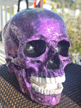 Load image into Gallery viewer, Sale💥DEEP PURPLE METALLIC SKULL