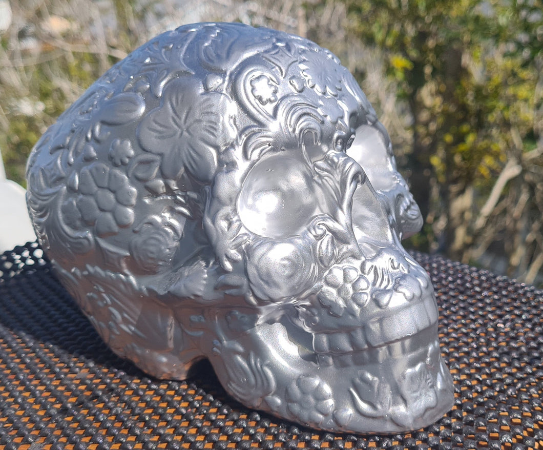 Sale💥PORCEALAIN SILVER SKULL