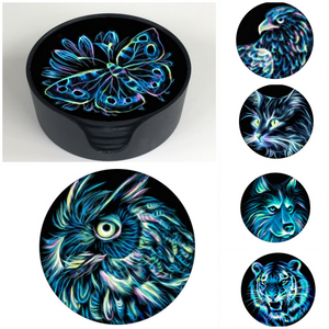 FUNKY ANIMAL COASTERS