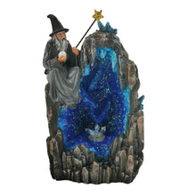 Load image into Gallery viewer, CRYSTAL WIZARD INCENSE CONE BURNER