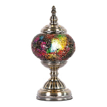 Load image into Gallery viewer, MIXED CRACKLE TURKISH LAMP