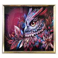 Load image into Gallery viewer, OWL WALL ART WITH DIAMANTES