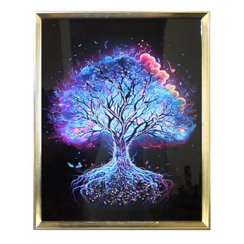 TREE OF LIFE WALL ART WITH DIAMANTES