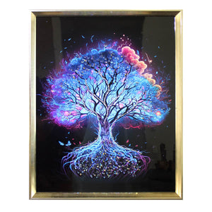 TREE OF LIFE WALL ART WITH DIAMANTES