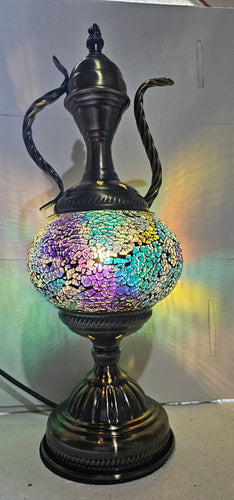 MIXED TEAPOT TURKISH LAMP