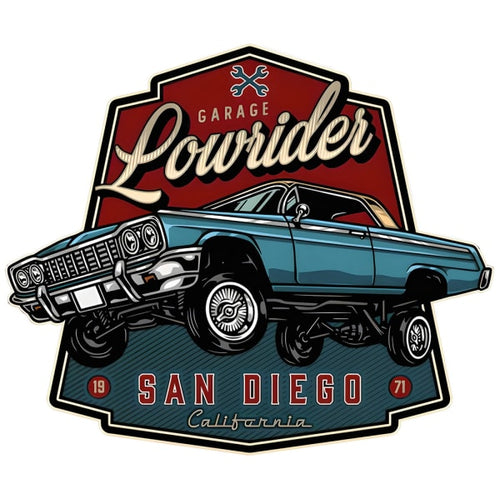 LOWRIDER WALL ART