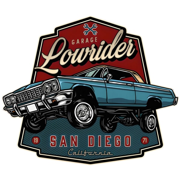 LOWRIDER WALL ART