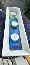 Load image into Gallery viewer, HANDMADE BEACHY SCENE CANDLE HOLDER PLATTER