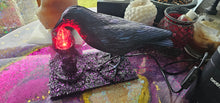 Load image into Gallery viewer, HANDMADE BLACK CROW LAMP