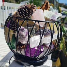 Load image into Gallery viewer, SUPER SPECIAL MIXED CRYSTAL CAGE LAMP
