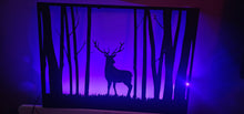 Load image into Gallery viewer, BACKLIT DEER WALL ART