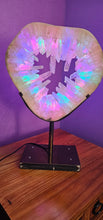 Load image into Gallery viewer, QUARTZ ARIA LAMP ON DISPLAY STAND