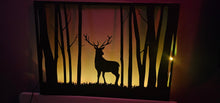 Load image into Gallery viewer, BACKLIT DEER WALL ART