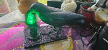 Load image into Gallery viewer, HANDMADE BLACK CROW LAMP