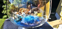 Load image into Gallery viewer, LARGE FEATURE BEACHY SCENE CANDLE HOLDER