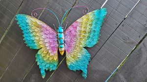 BUTTERFLY 3D METAL WALL ART