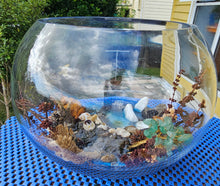 Load image into Gallery viewer, HANDMADE BEACHY CANDLE HOLDER