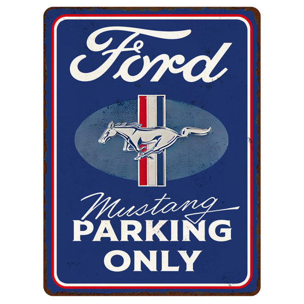 FORD MUSTANG PARKING SIGN