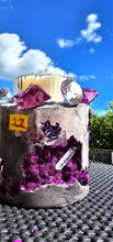 Load image into Gallery viewer, NEW CRYSTAL GEODE CANDLES &amp; HOLDER RANGE